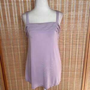 Calvin Klein Lavender Cami Top XS Minimalist Y2K Stretch
